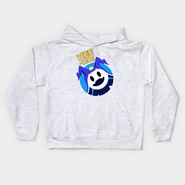 Jack Frost - Hee-Ho! Kids Hoodie by Wammy12